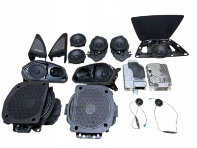 ZESTAW GŁOŚNIKÓW HARMAN / KARDON + WZMACNIACZE KOMPLET BMW X7 G07 LCI IDEAŁ