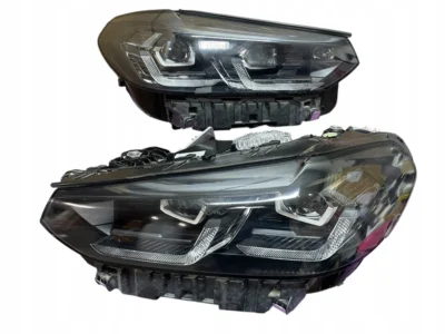 LAMPY LAMPA LEWA + PRAWA ADAPTIVE LED BLACK SHADOW BMW X3 G01 G02 LCI IDEAŁ