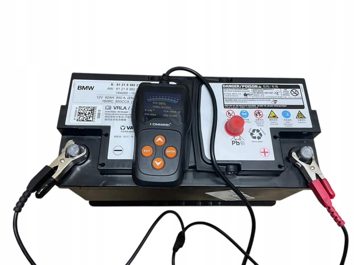 AKUMULATOR AGM START-STOP 12V 92AH 850A BMW 2021R ORYGINAŁ - obrazek 5