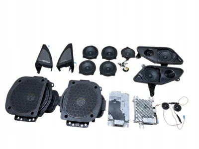ZESTAW GŁOŚNIKÓW HARMAN / KARDON + WZMACNIACZE KOMPLET BMW X5 G05 LCI IDEAŁ