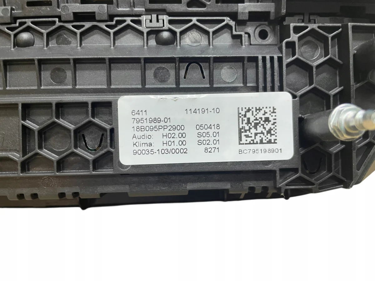 A/C RADIO CONTROL PANEL BMW G01 G02 F97 F98 – Bild 8