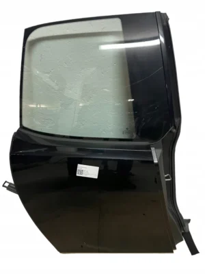 DRZWI TYŁ PRAWE KOMPLETNE SZYBA BMW i3 I01 C2W FLUID BLACK IDEAŁ