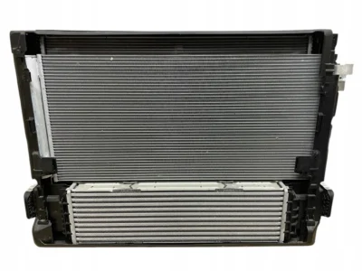 CHŁODNICE WENTYLATOR KOMPLET BMW 3 G20 3.0D 330D X-DRIVE AUTOMAT IDEAŁ