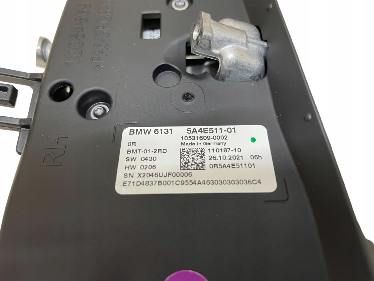 REAR RIGHT DOOR CONTROL PANEL BMW 7 G70 — изображение 3