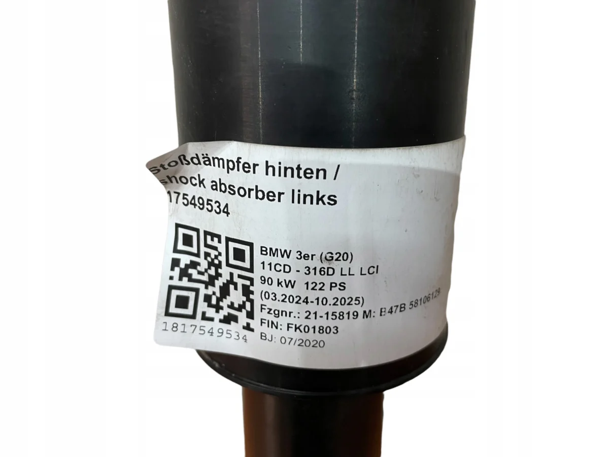 AMORTYZATOR TYŁ LEWY/PRAWY BMW G20 - obrazek 3