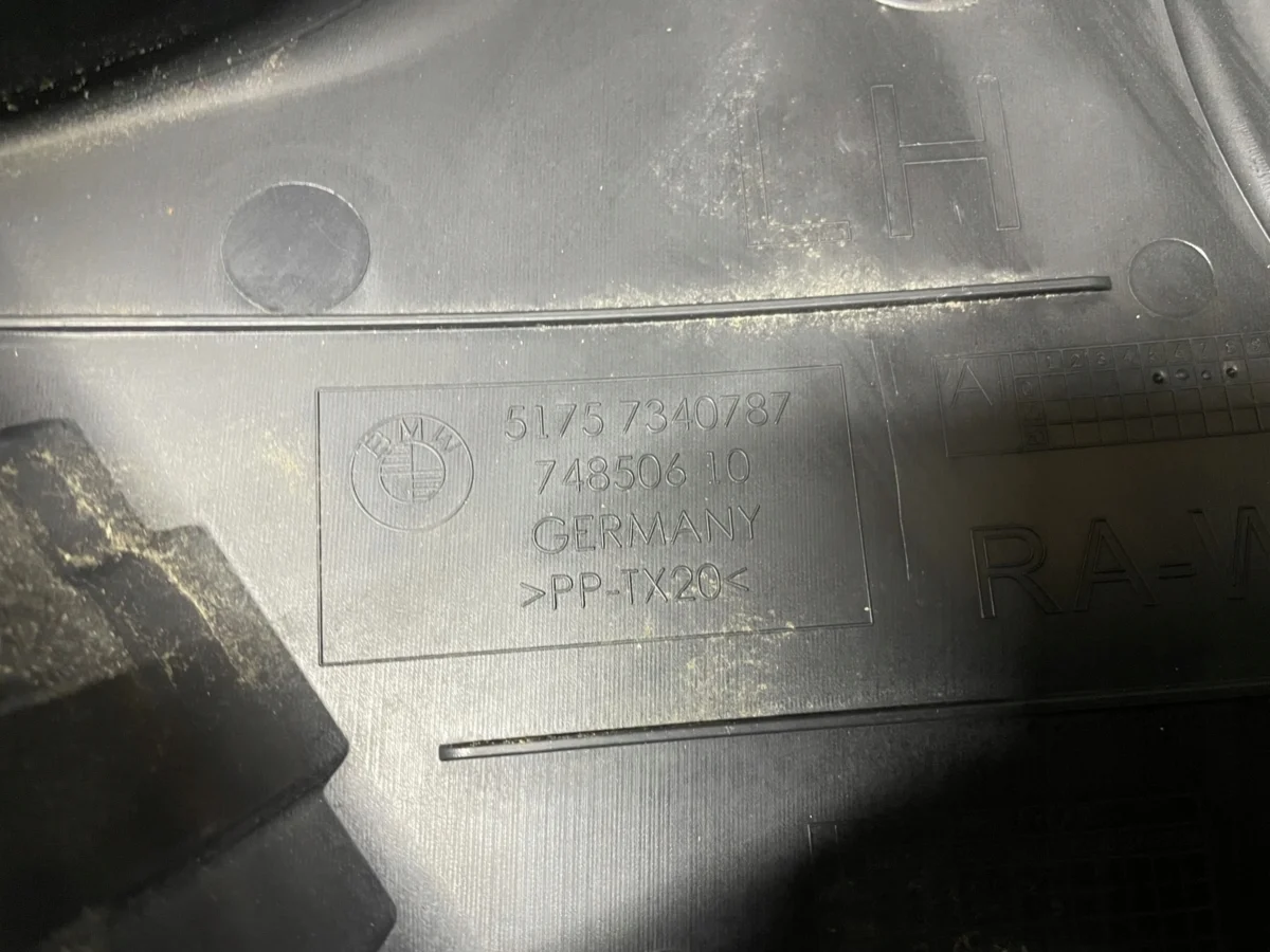UNTERBODENVERKLEIDUNG PLATTE REAR LEFT BMW 5 G30 LCI NEUWERTIG – Bild 3