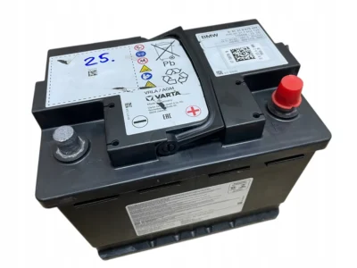 AKUMULATOR AGM START-STOP 12V 60AH 660AH BMW 2021R ORYGINAŁ