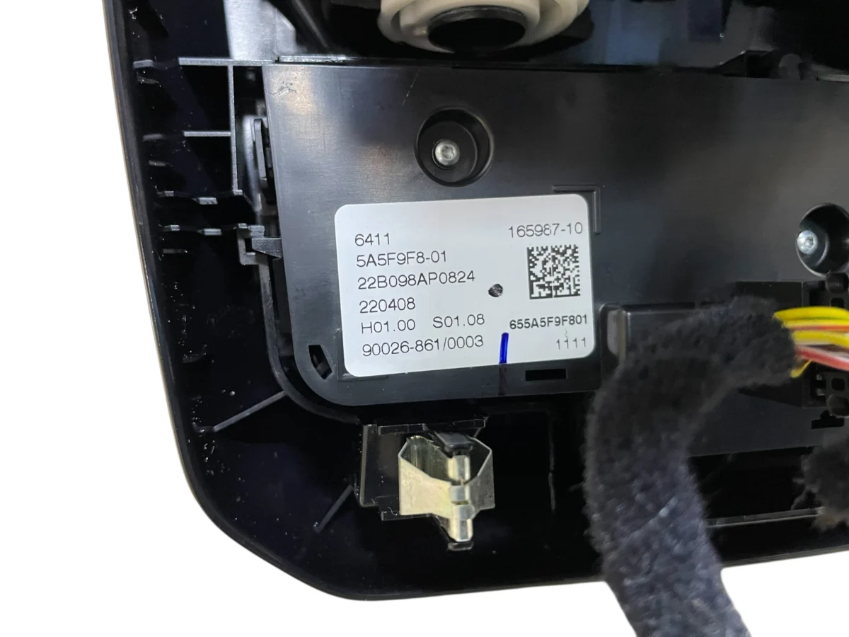 PANEL KLIMATYZACJI TYŁ GRZANE FOTELE TYŁ + OSŁONA BMW iX I20 - obrazek 5