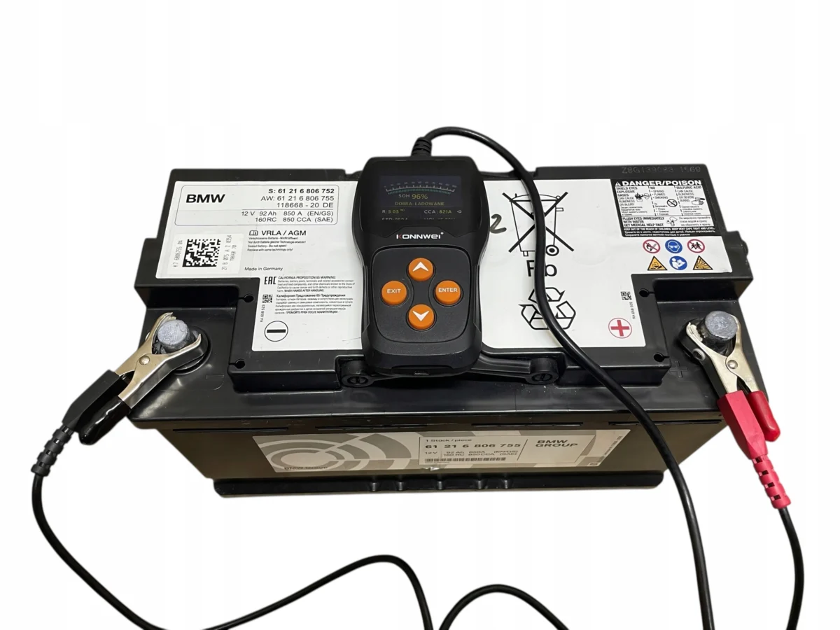 AKUMULATOR AGM START-STOP 12V 92AH 850A BMW 2021R ORYGINAŁ - obrazek 5