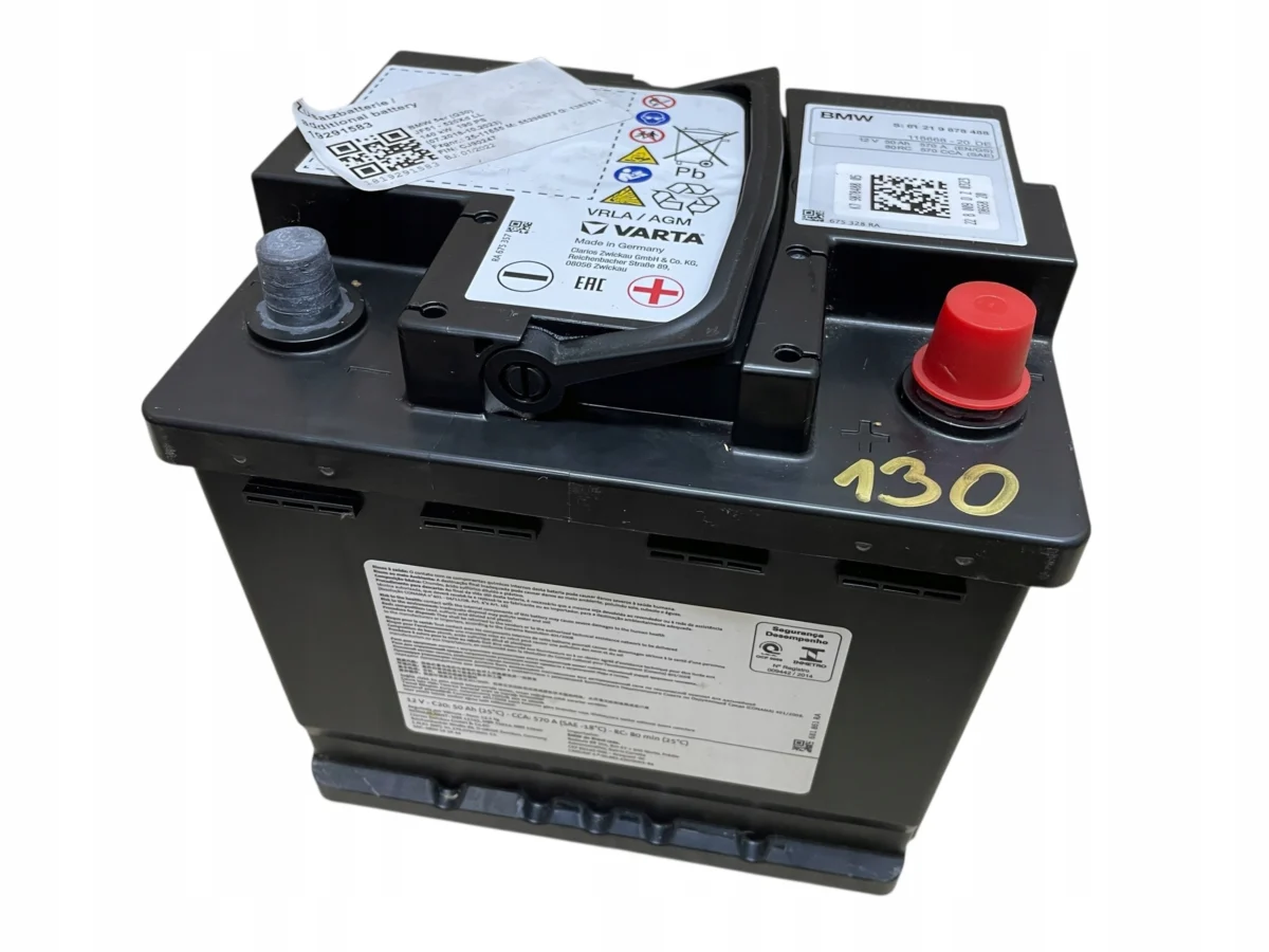 AKUMULATOR AGM START-STOP 12V 50AH 570A MINI 2022R ORYGINAŁ