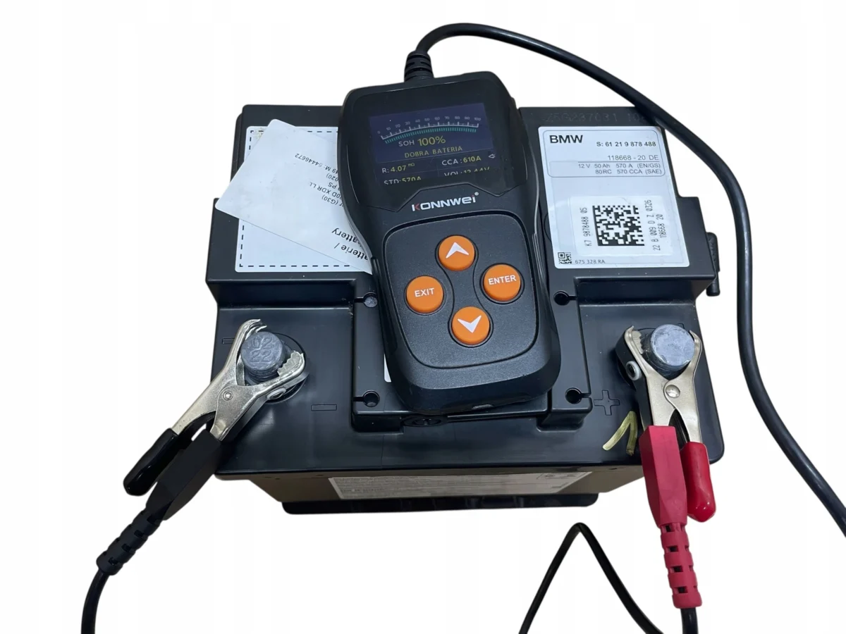 AKUMULATOR AGM START-STOP 12V 50AH 570A MINI 2022R ORYGINAŁ - obrazek 5