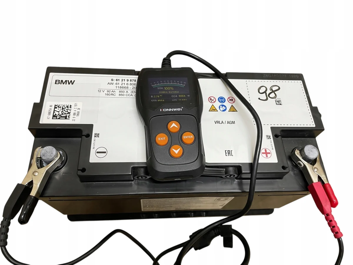 AKUMULATOR AGM START-STOP 12V 92AH 850A BMW 2022R ORYGINAŁ - obrazek 5