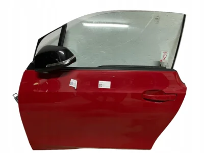 DRZWI PRZÓD LEWE + LUSTERKO + TAPICERKA KPL BMW i3 I01 C32