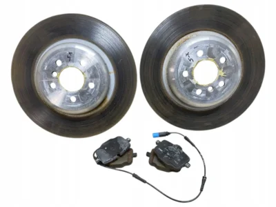 TARCZA TYŁ LEWA + PRAWA + KLOCKI 345/24 KOMPLET BMW X5 G05 X6 G06