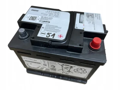AKUMULATOR AGM START-STOP 12V 60AH 660AH BMW 2024R ORYGINAŁ