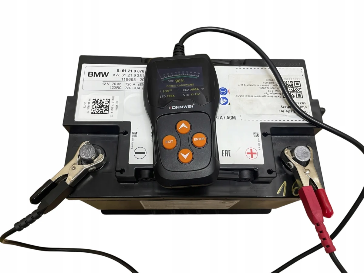 AKUMULATOR AGM START-STOP 12V 70AH 720A BMW 2023R ORYGINAŁ - obrazek 5