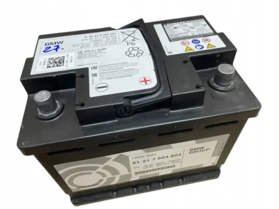 AKUMULATOR AGM START-STOP 12V 60AH 660AH BMW 2023R ORYGINAŁ