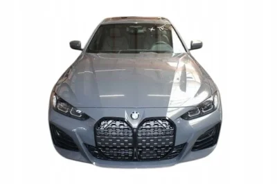 ZDERZAK PRZÓD MASKA BŁOTNIKI PAS CHŁODNICE LAMPY BLACK BMW 4 G26 M-P C36