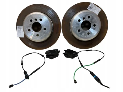 TARCZE HAMULCOWE TYŁ 330x20 + KLOCKI + CZUJNIK KOMPLET BMW 3 G20 330iX
