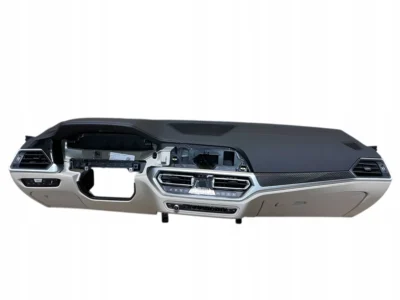 KONSOLA DESKA SZARA NIĆ BEZ HEAD UP OYSTER BMW 3 G20 G21 4 G22 G23 G26