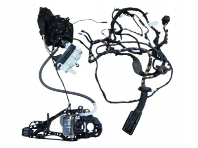 ZAMEK DRZWI PRAWY PRZÓD + DOCIĄG SOFT CLOSSE INSTALACJA BMW 7 G11 G12 LIFT