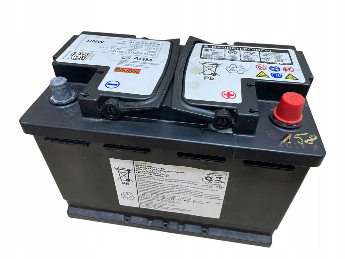 AKUMULATOR EFB BANNER 12V 70AH 720A BMW 2017R 100% ORYGINAŁ