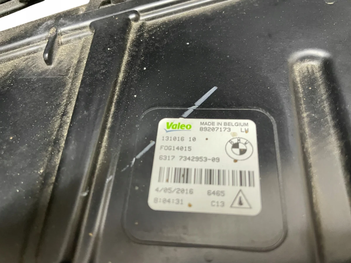 ŚLIZG ZDERZAKA PRZÓD LEWY + HALOGEN KOMPLET BMW 7 G11 G12 - obrazek 9