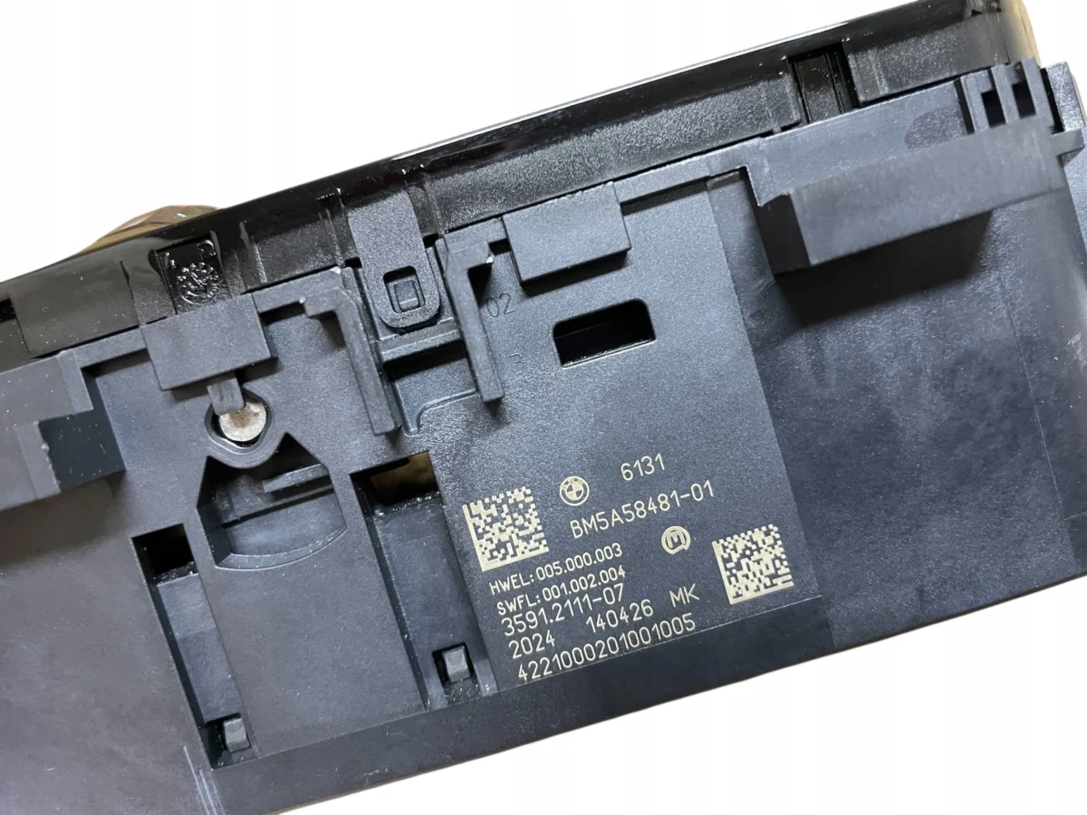 GEAR SELECTOR SWITCH PANEL START-STOP BRAKE CRISTAL BMW 7 G70 - Image 4