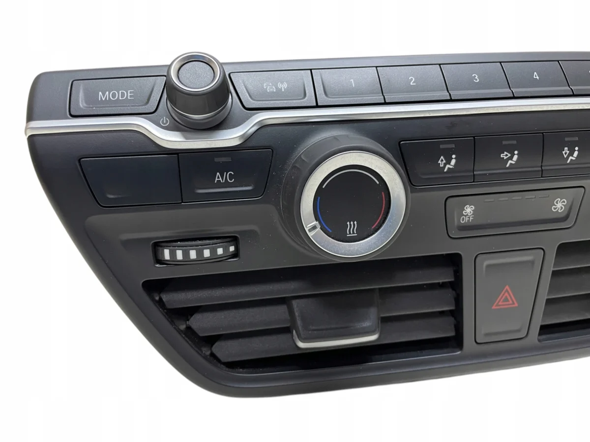 RADIO CLIMATE CONTROL AIR VENT PANEL BMW i3 I01 - Image 2