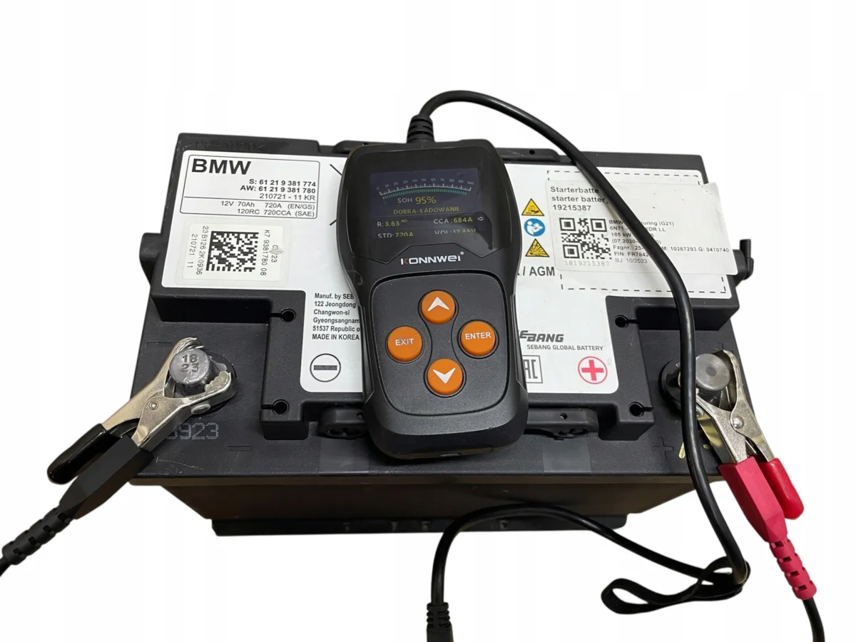 AKUMULATOR AGM START-STOP 12V 70AH 720A BMW 2023R ORYGINAŁ - obrazek 5