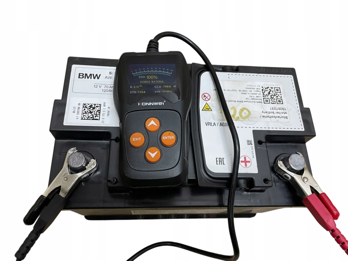 AKUMULATOR AGM START-STOP 12V 70AH 720A BMW 2023R ORYGINAŁ - obrazek 5