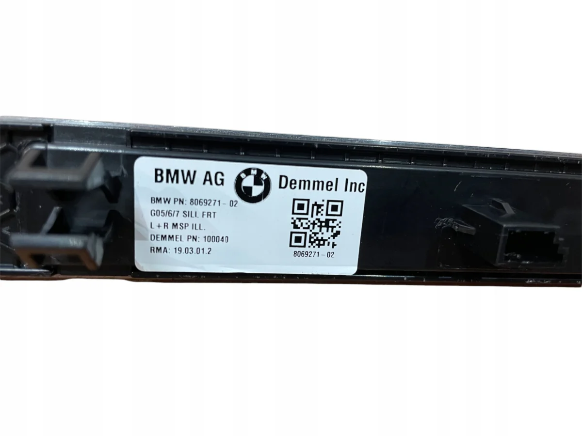 NAKŁADKI PROGOWE LISTWY PODŚWIETLANE BMW X6 G06 - obrazek 10