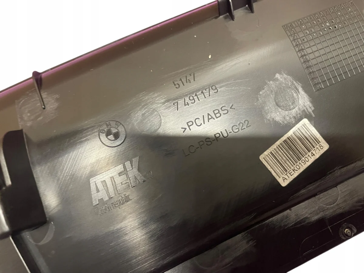 TRIM COVER REAR COWL BMW 4 G22 — изображение 5