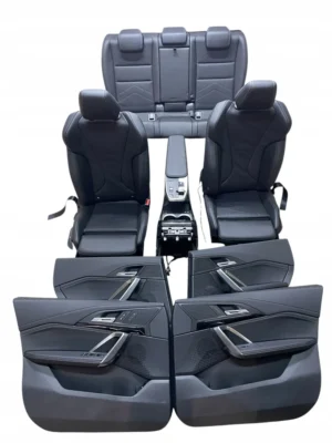 FOTELE SKÓRA WENTYLOWANE PAMIĘĆ BMW X1 U11 IDEAŁ