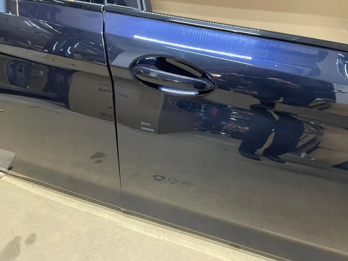 FRONT RIGHT DOOR + REAR RIGHT DOOR SHADOW LINE BMW 5 G30 G30 LCI KOLOR 416 IDEAŁ - Зображення 5