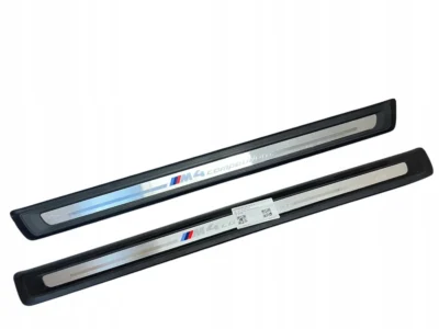 LISTWY NAKŁADKI PROGOWE 2 SZTUKI BMW M4 G82 G83 COMPETITION