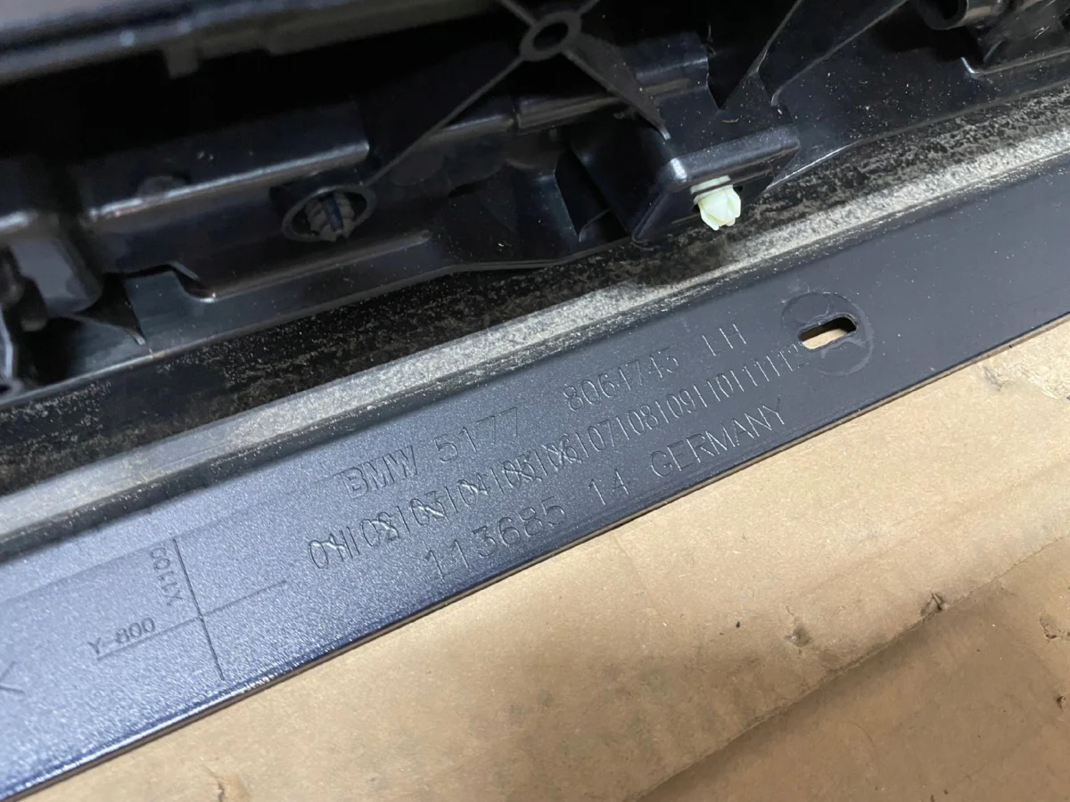 LEFT SILL TRIM M-PAKIET BMW 5 G30 G31 LCI 416 - Image 9