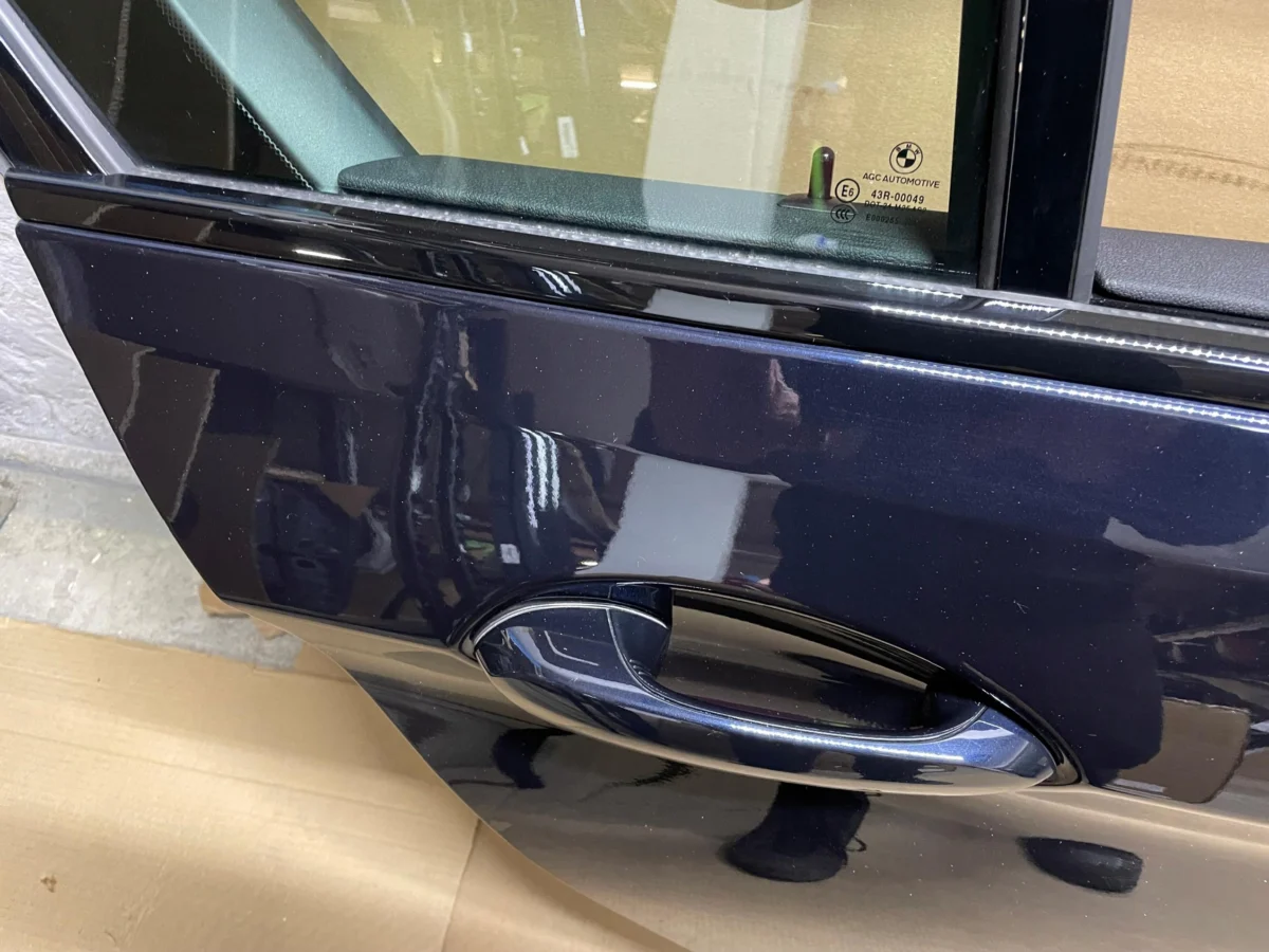 FRONT RIGHT DOOR + REAR RIGHT DOOR SHADOW LINE BMW 5 G30 G30 LCI KOLOR 416 IDEAŁ - Зображення 11