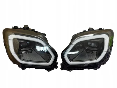LAMPA PRZÓD LEWA + PRAWA FULL LED + MODUŁY MINI U25 EUROPA NOWE
