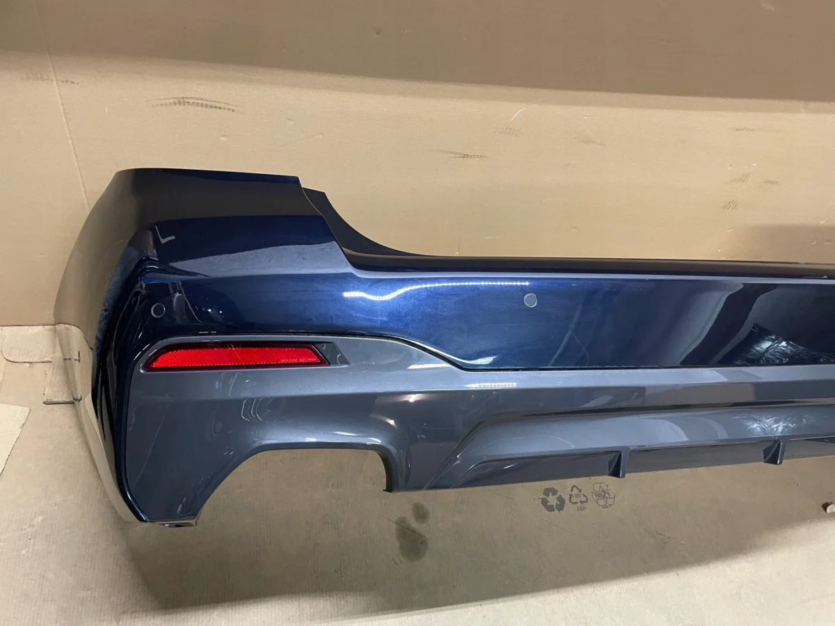 REAR BUMPER 6xPDC COMPLETE M-PAKIET BMW 5 G30 LCI LIFT 416 IDEAŁ - Зображення 4