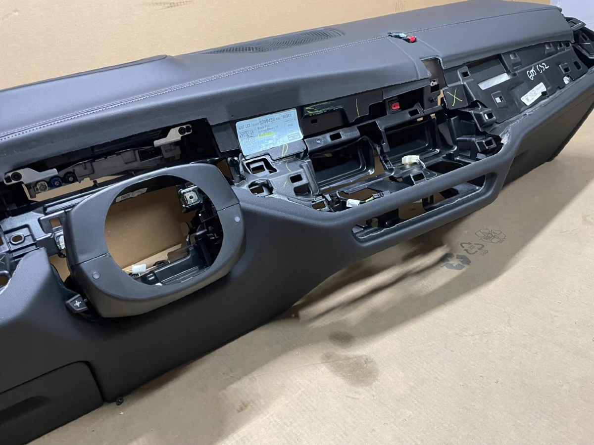 КОНСОЛЬ ПАНЕЛЬ HEAD UP КОЖА + НИТ BMW X5 G05 X6 G06 X7 G07 LCI LIFT — изображение 8