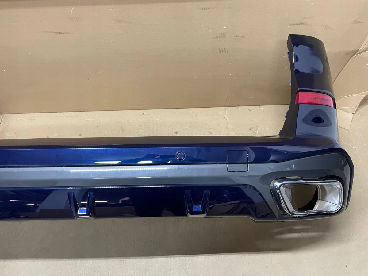 REAR BUMPER M-PAKIET 6xPDC COMPLETE BMW X5 G05 LCI COLOR C3Z PERFECT - Image 2
