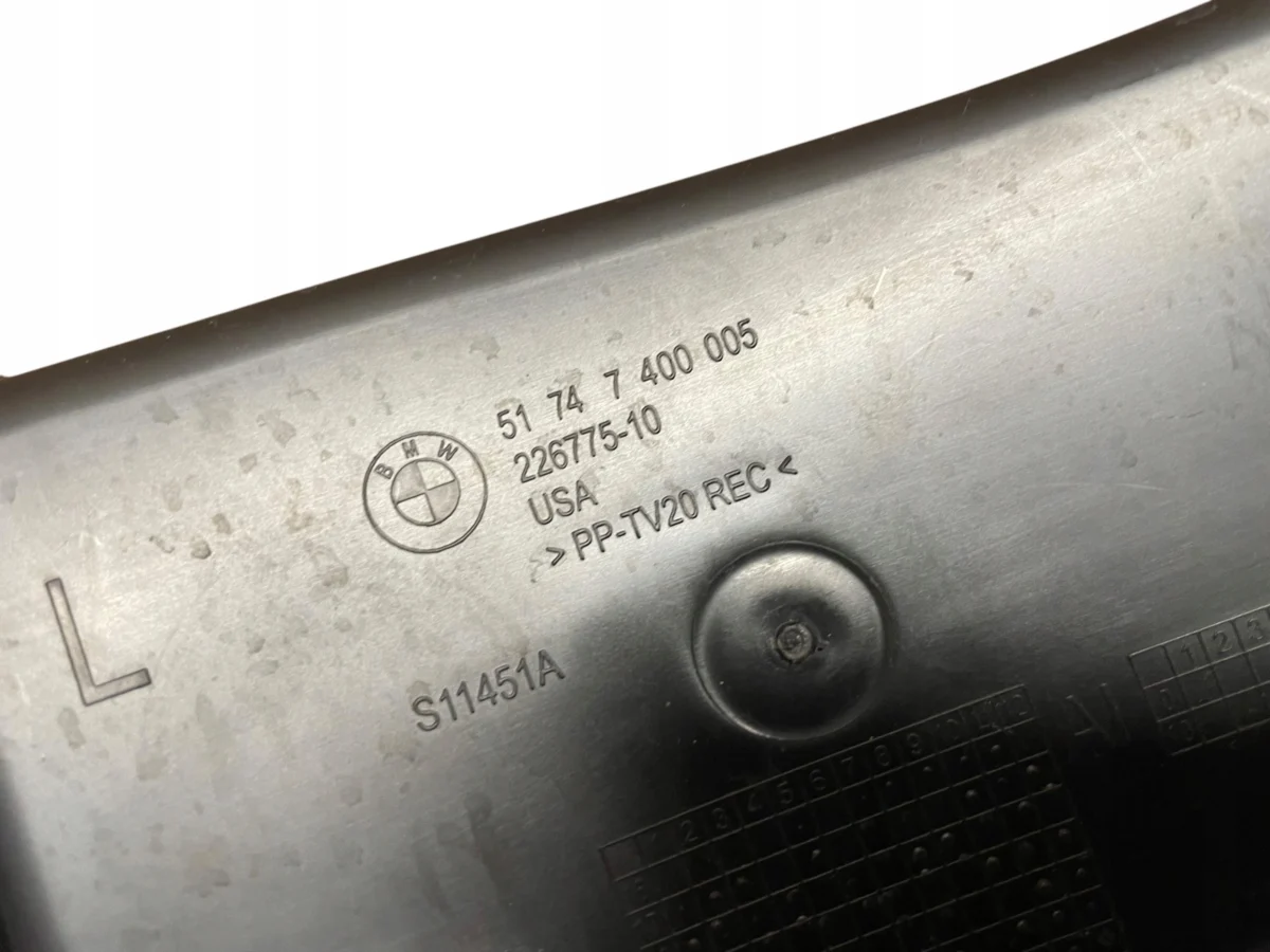 KANAŁ POWIETRZA HAMULCA NADKOLA LEWY BMW X3 G01 X4 G02 LCI IDEAŁ - obrazek 3