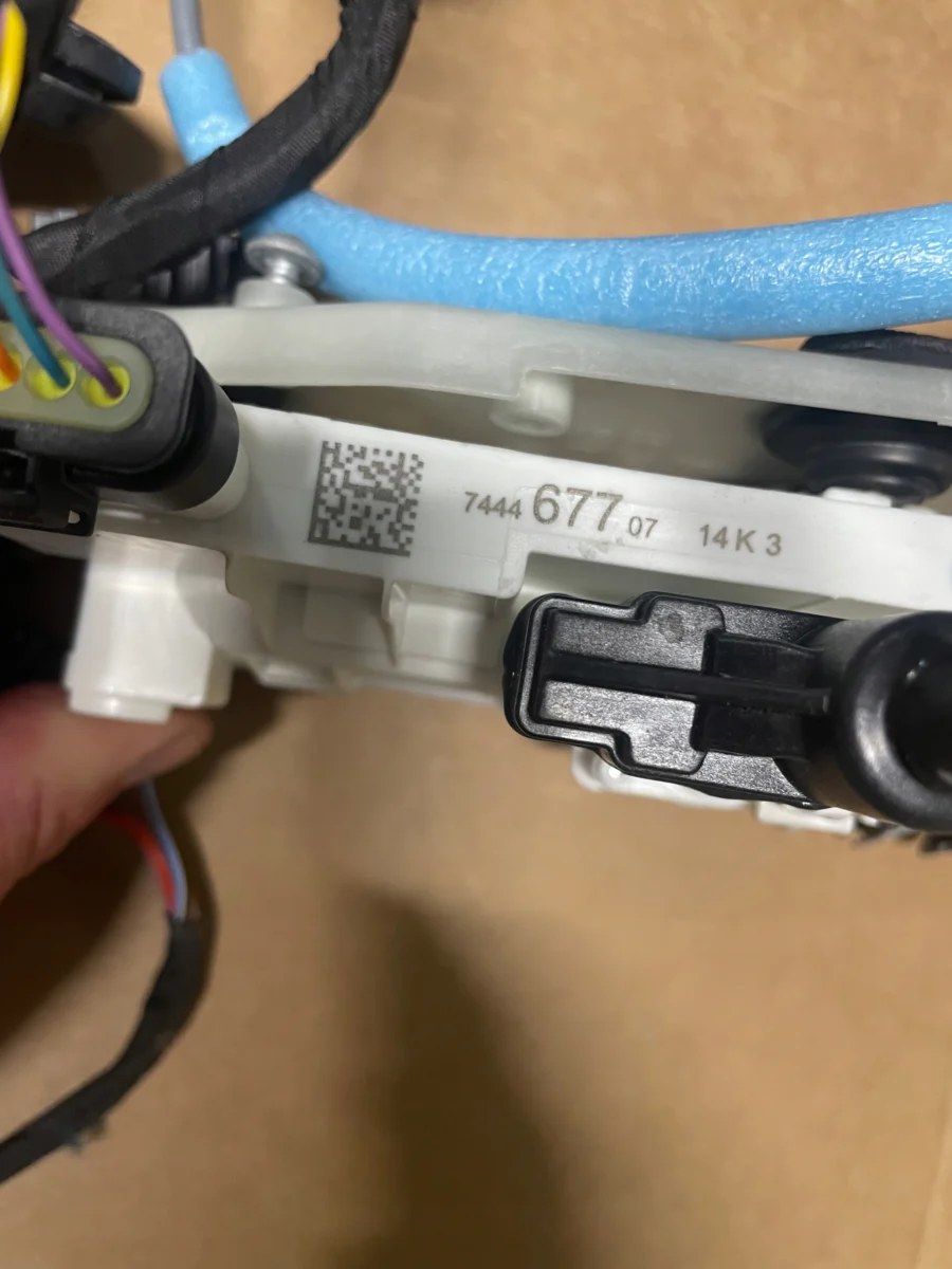 DOOR LOCKS + SOFT CLOSE + DOOR WIRING HARNESS BMW X7 G07 LCI - Image 4