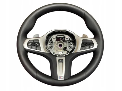 STEERING WHEEL LEATHER HEATED M-PAKIET BMW 5 G30 LCI G01 G05 G06 PERFECT