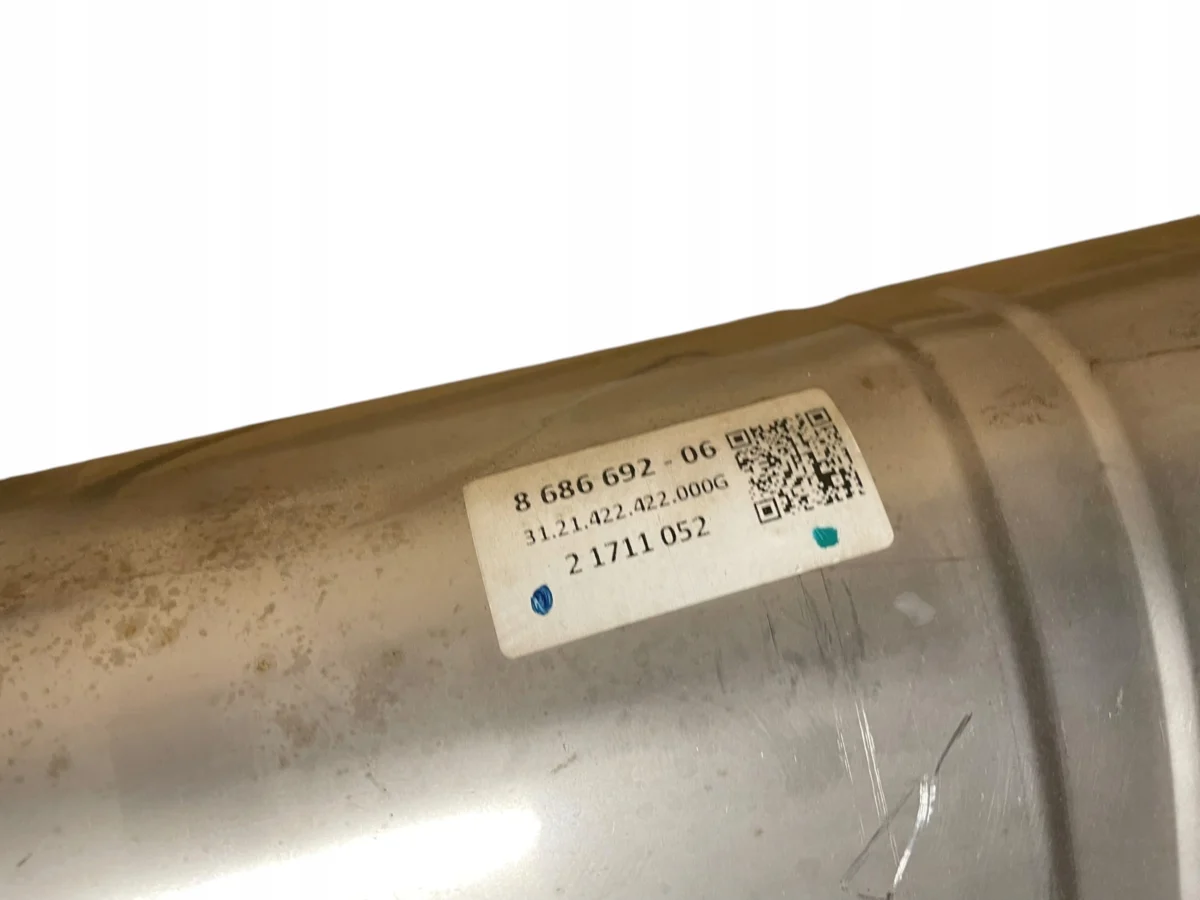 REAR MUFFLER EXHAUST TIPS M-PAKIET VALVE BMW 5 G30 2.0i 30i - Image 3