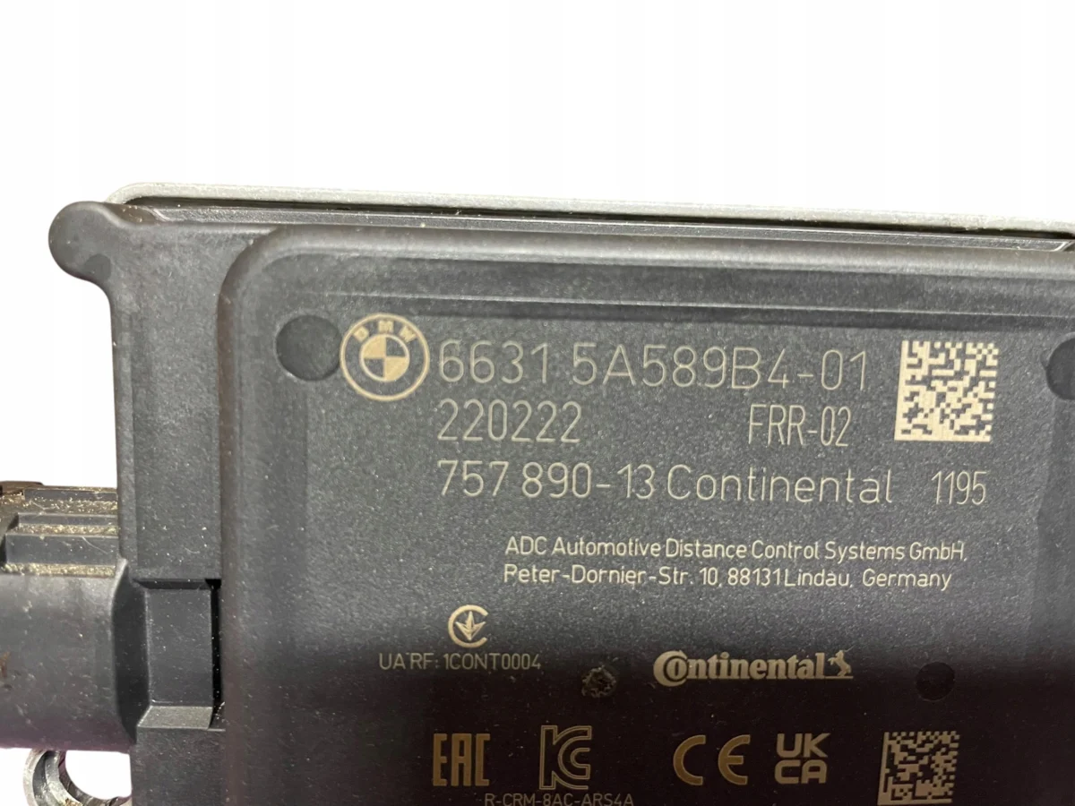 RADAR FRR-02 FRONT PANEL BMW 5 G30 G31 LCI — изображение 2