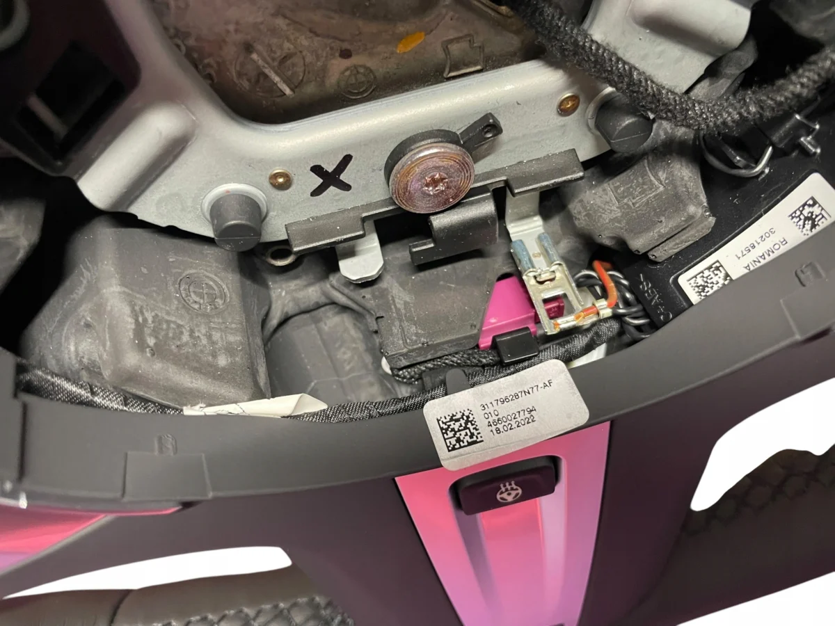 KIEROWNICA SKÓRA GRZANA M-PAKIET BMW 5 G30 LCI G01 G05 G06 IDEAŁ - obrazek 5