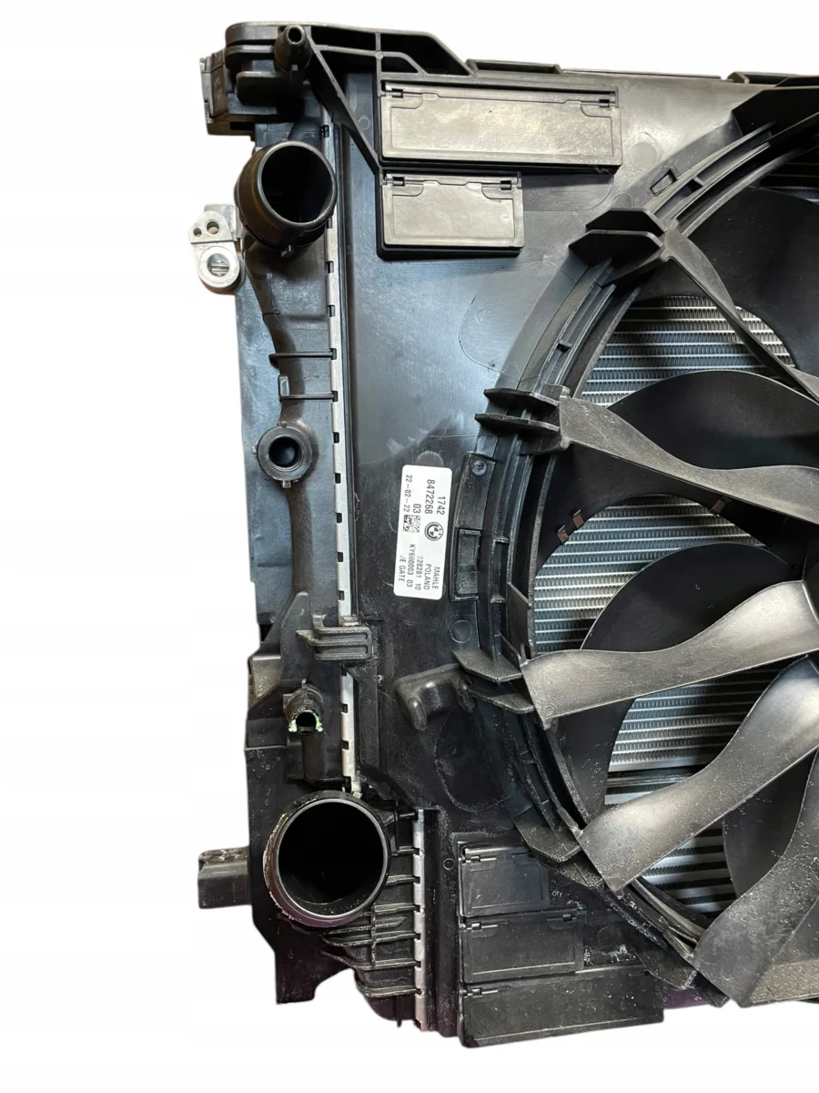 RADIATOR FAN COMPLETE SET BMW 5 G30 G31 3.0D B57 EXCELLENT CONDITION — изображение 8