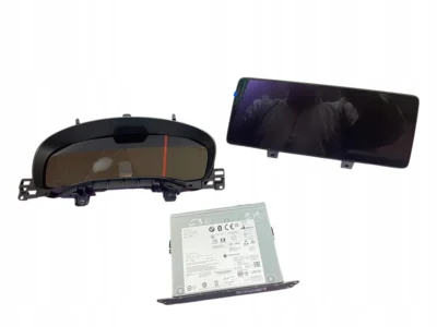 NAVIGATION MONITOR INSTRUMENT CLUSTER VIRTUAL LED COMPLETE BMW 5 G30 LCI EUROPE MINT